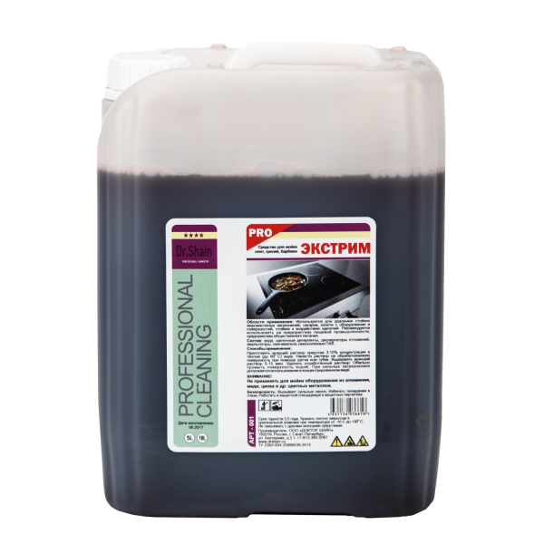 Экстрим 20 л Высокощелочной очиститель для удаления нагара Экстрим 20 л Высокощелочной очиститель для удаления нагара
