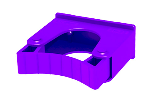 Зажим для инвентаря 25-35мм, 0,042кг, синий 510-5