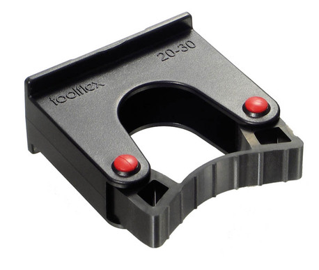 Зажимы для инвентаря 20-30мм, упаковка 2шт, 0,105кг черный 512-1