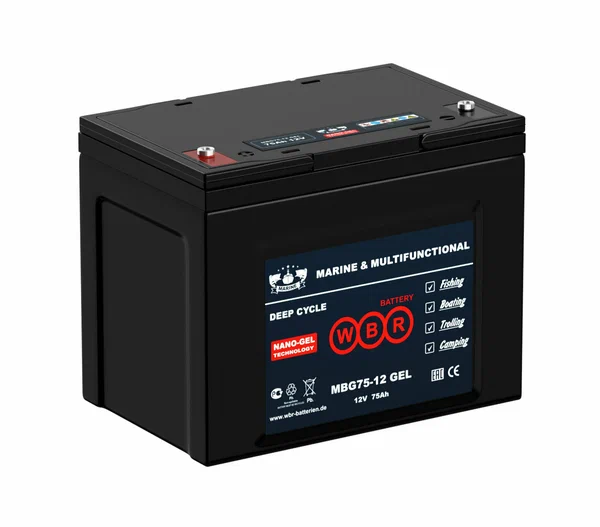 Аккумулятор тяговый гелевый 12V 75Ah WBR MBG75-12