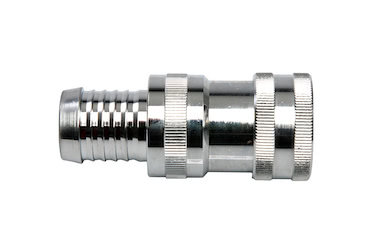 Соединение быстросъёмное (фитинг) пистолет/ёлочка с функцией «Аквастоп» 3/4" 0,15кг, 5354