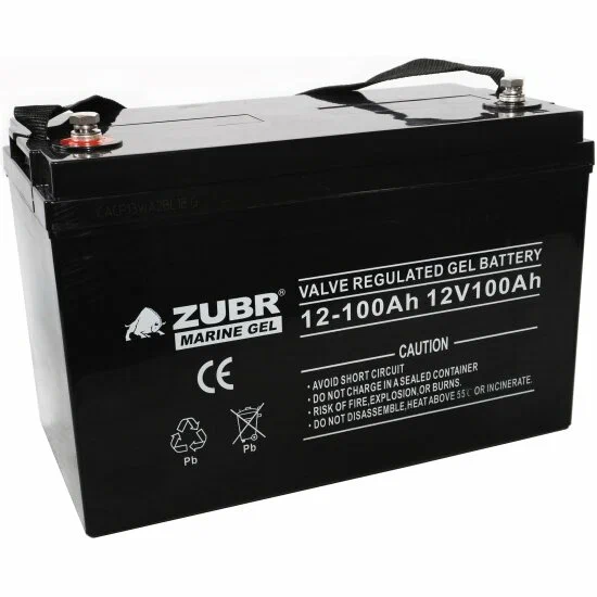 Аккумулятор тяговый гелевый ZUBR MARINE GEL NPG12-100 Ah  NPG12-100