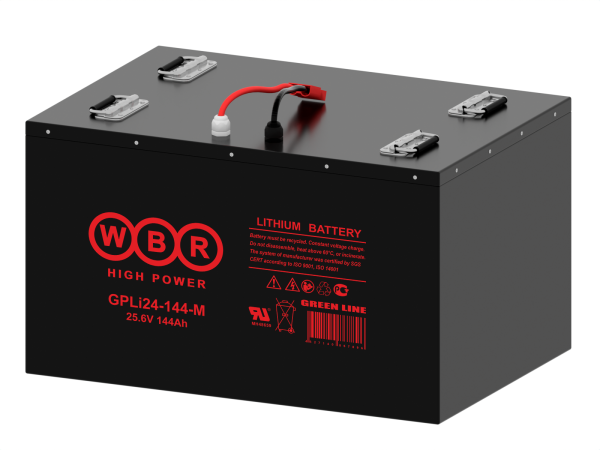 Аккумулятор тяговый литиевый 24V 144Ah WBR GPLi24-144-M  Аккумулятор тяговый литиевый 24V 144Ah WBR GPLi24-144-M