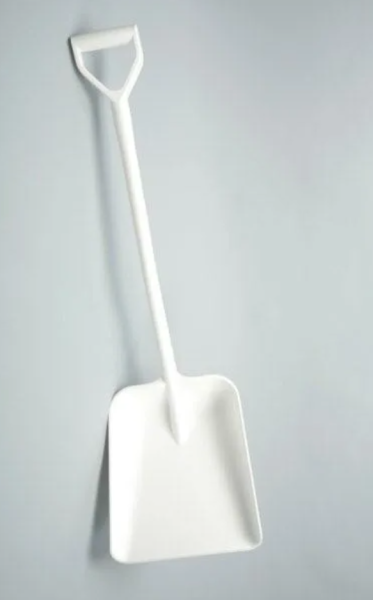 Лопата цельнолитая узкая, с длинной ручкой 270х380х1, 330мм, пластик