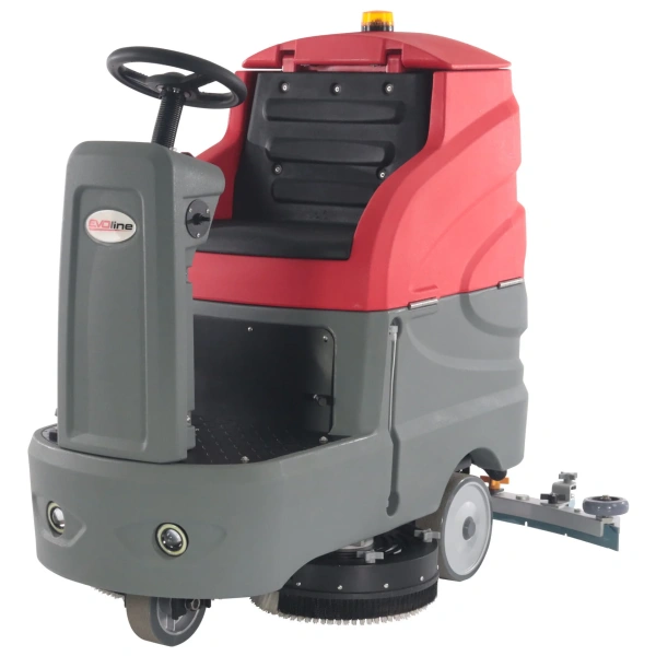 Поломоечная машина EVOline SDB 700 R аккумуляторная с местом для оператора в сборе