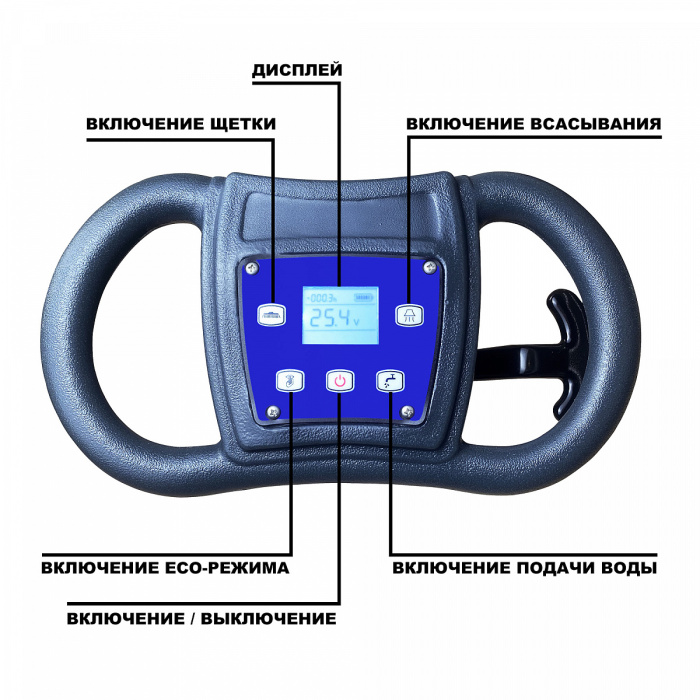 Поломоечная машина EVOline SDB380 аккумуляторная