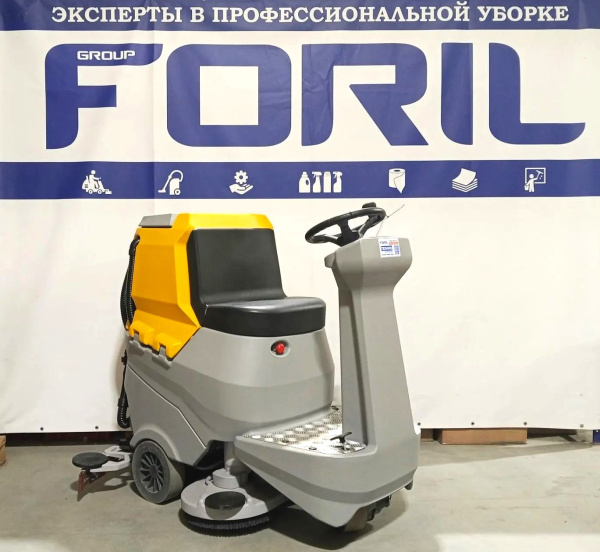 Поломоечная машина GHIBLI RACER R 85 FD 75 BC PLUS 180 Ah с сиденьем оператора