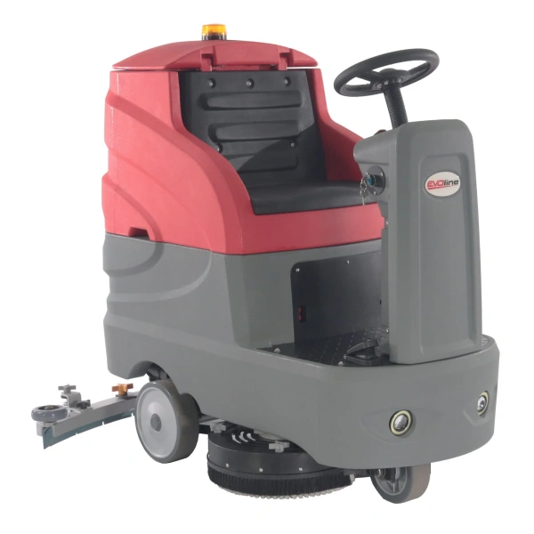 Поломоечная машина EVOline SDB 700 R аккумуляторная с местом для оператора в сборе