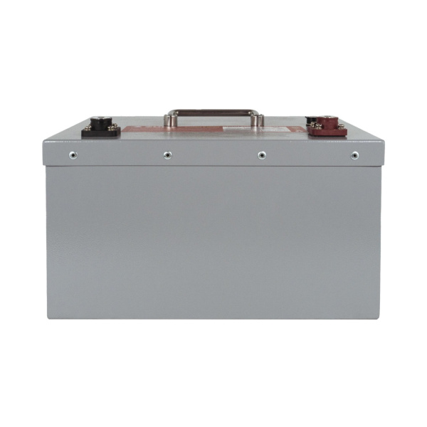 Аккумулятор тяговый литиевый LiFePO4 24V / 105Ah Terminal M8 + цветной индикатор заряда Daly 3