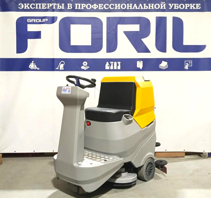 Поломоечная машина GHIBLI RACER R 85 FD 75 BC PLUS 180 Ah с сиденьем оператора