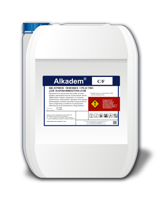 Alkadem C/F пенное щелочное моющее средство для пароконвектоматов, 10л/12кг
